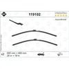 SWF Valytuvai AQUABLADE Flat 600/530 mm 2 vnt.