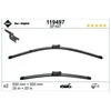 SWF Valytuvai VISIOFLEX Flat 630/500 mm 2 vnt.