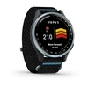 Išmanusis laikrodis Garmin Approach® J1, debesų mėlynos spalvos aliumininis korpusas su juodos / žydros spalvos „ComfortFit“ medžiaginiu dirželiu | 010-03898-00