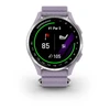 Išmanusis laikrodis Garmin Approach® J1, sidabrinis aliumininis korpusas su alyvos spalvos „ComfortFit“ medžiaginiu dirželiu | 010-03898-10