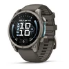 Išmanusis laikrodis Garmin fēnix® 9 – 47mm, Titanas su akmenėlių pilkos spalvos silikoniniu dirželiu | 010-04762-01
