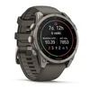 Išmanusis laikrodis Garmin fēnix® 9 – 47mm, Titanas su akmenėlių pilkos spalvos silikoniniu dirželiu | 010-04762-01