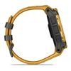Išmanusis laikrodis Garmin Instinct 3 – 50 mm, Solar, su pilkos/geltonos spalvos silikoniniu dirželiu