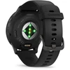 Išmanusis laikrodis Garmin Venu® 3, 45 mm, Skalūno spalvos nerūdijančiojo plieno apvadas, su juodu korpusu ir silikoniniu dirželiu