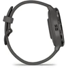 Išmanusis laikrodis Garmin Venu® 3S, Skalūno spalvos nerūdijančiojo plieno apvadas, su akmenėlių pilkos spalvos korpusu ir silikoniniu dirželiu