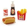 Simba Vaikiškų virtuvėlės priedų rinkinys hot-dog 25 vnt