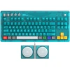 8BitDo Retro 87 Wireless Belaidė Žaidimų Klaviatūra | Clear Mėlyna, Kailh Box Baltas V2