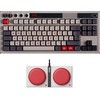 8BitDo Retro belaidė mechaninė klaviatūra (Hot-Swap) (Kailh Box Baltas switch, UK) - (N Edition)