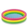 Amo Toys Intex Sunset Pripučiamas baseinas, 147x33cm, 3 žiedai