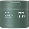 Anua - „Heartleaf“ 77 % skaidrus bloknotas, 70 vnt.