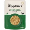 Applaws – šlapio kačių maisto 70 g maišelis – vištiena ir šparagai (178-002)