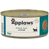 APPLAWS Ocean fish in broth – šlapias kačių maistas – 156g