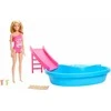 Mattel BARBIE lėlės ir baseino pramogų rinkinys (HRJ74)
