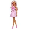 Mattel BARBIE madistė rožine suknele (HYT94)