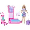 Mattel Lėlė Barbie su bagažo juostos žaidimu