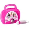Ekids Boombox garsiakalbis mikrofonas karaoke 2in1 vaikams kūdikių tema Barbie Doll / Be-115.11mv22