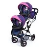 Bayer Design Bayer - Twin Pram - Neo - Violetinė (26254AA)