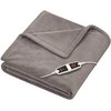 Beurer HD150NY heated throw pilkas-ruda 200x150 cm