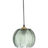 Pakabinamas šviestuvas Bloomingville - Adar Glass Pendel Ø22 cm - Žalia