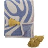 Multi Bloomingville - Arlie Throw - Mėlyna - Recycled Cotton