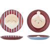 Bloomingville - Granny Plate - Raudona