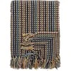 Monroe Bloomingville - Lazzario Recycled Cotton Throw 160x130 cm - Mėlyna