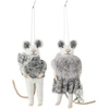 Bloomingville - Peo Ornament - Pilkas - Wool