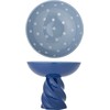 „Bloomingville“ – „Riley“ pjedestalo dubuo – mėlynas – akmens masės dirbiniai