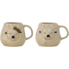 Bloomingville - Rudolph Cup - Nature - Stoneware