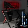 Xrocker X Rocker Ocelot Gaming Schreibtisch mit Mousepad