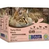 BOZITA Skanus mėsos meniu Multibox Flavour Mix in Jelly - Šlapias kačių maistas - 12 x 85g