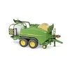 Traktoriaus su priedais Bruder John Deere