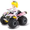 Carrera Radijo bangomis valdoma transporto priemonė Quad Mario Princess Peach