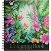 Craft ID - Colouring book - 30 designs - Flowers (CR5027/GE)