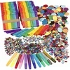 Creative Toys „Pasidaryk pats“ rinkinys – blizgučių ir medžio pagaliukų mega rinkinys (97435)