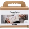 Creativ Mini Craft Kit Embroidery - Make-up bag - cream (977859)