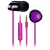 Ausinės su mikrofonu Creative MA 200  Įstatomos į ausis (In-ear tipo) violetinės