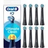 Oral-B iO Ultimate Clean Juodas pakaitiniai šepetėliai, 8 vnt., juodi
