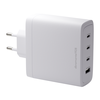 dbramante1928 įkraunamas IT - ES su įkrovikliu - 3xUSB-C 140W + 1xUSB-A - su įkrovikliu, skirtas naudoti viduje, kintamosios srovės, baltas