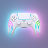 Deep Explorer - Belaidis RGB Pro valdiklis - Wave W - PS5 (baltas)
