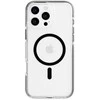 Dėklas Tech21 – Evo Crystal – Dangtis – iPhone 16 Pro Max – Crystal MagSafe – juodas