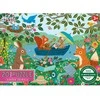 Dėlionė Eeboo - Puzzle 20 pcs - Garden Animals (EPZY993)