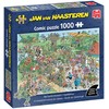 Dėlionė Jan Van Haasteren Janas van Haasterenas – „Big Garden Birdwatch“ (1000 vienetų) (1110100623)