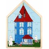 Dėlionė Moomin - Puzzle 19 Pcs Wooden Framed Puzzle House (800075)