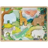 Dėlionė Moxy - 3D Wooden Puzzle, 7 pcs - Jungle
