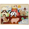 Dėlionė Moxy - 3D Wooden Puzzle, 7 pcs - Farm