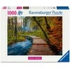 Ravensburger Dėlionė 1000 vnt. - Rudeninis medinis takas