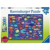 Dėlionė Ravensburger - Juokingi žuvų draugai 200p (12004305)