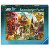 Ravensburger Dėlionė 500 vnt. - Namai, namučiai
