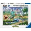 Dėlionė Ravensburger 2D galvosūkis 1000 pokemonų